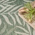 thumbnail image 4 of Nourison Garden Oasis 10' x 14' Green Ivory Tropical Indoor/Outdoor Rug, 4 of 11