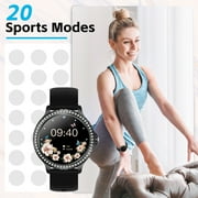 VOPOCO Smart Watch for Women 1.32 HD Sports Watch with Text and Call for iPhone Samsung Android Phone