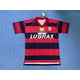 thumbnail image 1 of Camiseta Clásica De Manga Corta De Verano De Local Del Flamengo, Negra Y Roja, Temporada 1995-96M, 1 of 2