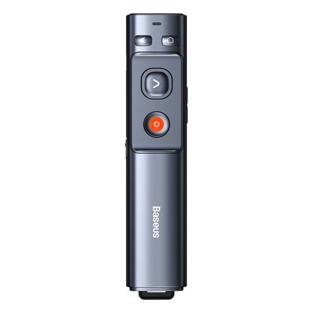 Lápiz de control remoto Baseus Presenter para proyector Mac Win 10 8 7 XP (luz verde)