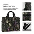 thumbnail image 4 of FORMRS 16" Laptop Bag Carrying Sleeve Case with Handle Travel Shoulder Briefcase, Purple Floral Pattern, 4 of 8