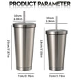thumbnail image 3 of Gobelet de Bouteille d'Eau, Tasse à Boire, Tasse de Voyage, Bouteille en Acier Inoxydable, Bouteille en Plastique, Gobelet en Verre, Bouteille Isolée, Bouteille Réutilisable, Bouteille de Sport, 3 of 8