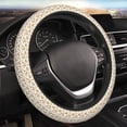 thumbnail image 3 of Lsque Squirrel And Mushroom Ultra Soft Car Steering Wheel Cover for Women, Standard 15 inch Size for Truck Van SUV Auto, 3 of 8
