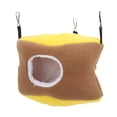 thumbnail image 4 of Winter Warm Birds , Triangular Pineapple Bread Shape Winter Bird House Hanging Comfortable  for Cockatiel, 4 of 8