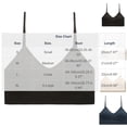 thumbnail image 3 of YYV Strapped Yoga Tank Sports Bra Solid Color Quick-Dry Breathable Removable Pads Racerback Support Comfortable Fit For Gym Pilates Running And Everyday Activewear, 3 of 5