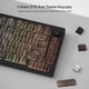 thumbnail image 2 of Teclas de doble disparo con brillo, perfil de cereza de madera, tinte secundario impreso, teclas PBT, 135 teclas para teclado de interruptor Gateron MX, 2 of 5