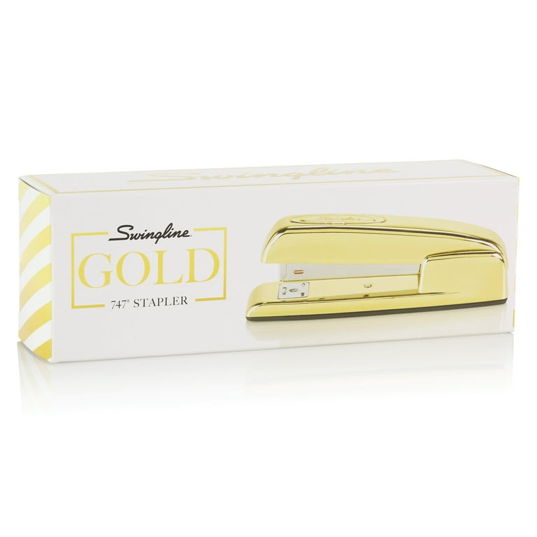 返金Sugar Swingline 747 Business Desktop Stapler 30 Sheets Gold