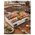 thumbnail image 2 of Commercial Electric Griddle 25.79 x 15.75 inch, 2800W Adjustable Temp Control, Stainless Steel Flat Top Grill for Steak & Pancake, 2 of 8