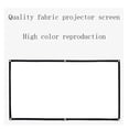 thumbnail image 4 of 60inch 72inch 84inch 100inch 120inch 150inch 16:9 Polyester Folding Simple Soft Curtain Projector Screen For Home Theate ,Wrinkle-Free, 4 of 6