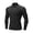 Black, variant on BELTNOV Men's 1/4 Zip Mock Neck Athletic Compression Long Sleeve Shirt Quick-Dry Stretch Workout Base Layer Moisture Wicking Undershirt for Gym Running Blue