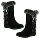 thumbnail image 1 of EeaseMX Botas de felpa de tubo medio para mujer, otoño e invierno, 1 unidad (talla 37), 1 of 7