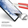 thumbnail image 3 of For Samsung Tab S8 / Tab S7 Tablet Tempered Glass Screen Protector HD Clear, Case Friendly, AB Glue, 0.33mm Thick Cover ,Xpm Screen Protector [ Clear ], 3 of 9