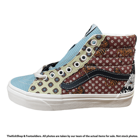 

VN0A4BV61IO1 VANS SK8-Hi Tiger Patchwork (MultiColor) Men Size 4 |Women Size 5.5
