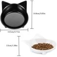 thumbnail image 2 of Cuenco de comida para gatos, cuenco antideslizante apto para lavavajillas, 2 of 7