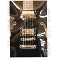 thumbnail image 5 of Oscar Schmidt Delta Blues Semi Hollow Guitar, Black, Covered Pickups, OE30B CP KIT, 5 of 8