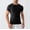 Black, variant on FRSASU Compression Shirt for Men Short Sleeve Athletic Compression Shirt Men, Cool Dry Workout Gym T Shirt, Undershirts Running Tops White