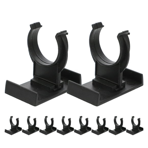 10 piezas de clips para patas de gabinetes, estanterías de cocina, abrazaderas para patas de muebles, para el hogar, la oficina, la cocina, clips para zócalos de gabinetes de almacenamiento.