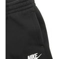 thumbnail image 3 of Nike Kids Boys Club Fleece Rib Cuff Pants Little Kids 3T Black, 3 of 5