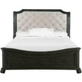 thumbnail image 2 of Magnussen Bellamy Traditional Peppercorn King Sleigh Bed with Shaped Footboard, 2 of 3