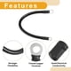 thumbnail image 4 of Cable de inversor de batería de 30cm 2AWG 3/8" 5/16" Cable de batería de cobre estañado Negro OT Tipo 1 Pc, 4 of 7