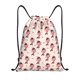thumbnail image 1 of Fotbe Dachshund Dog Heart Bolsa Mochila con Cordón Estampada, Bolsa de Gimnasio Deportiva, Bolsa Cinch, Bolsa con Cordón para Hombres y Mujeres-Small, 1 of 6