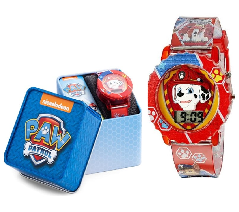 Paw Patrol Digital Watch 3D Paw Patrol Character on the with Red Comfortable Adjest Strap - Walmart.com