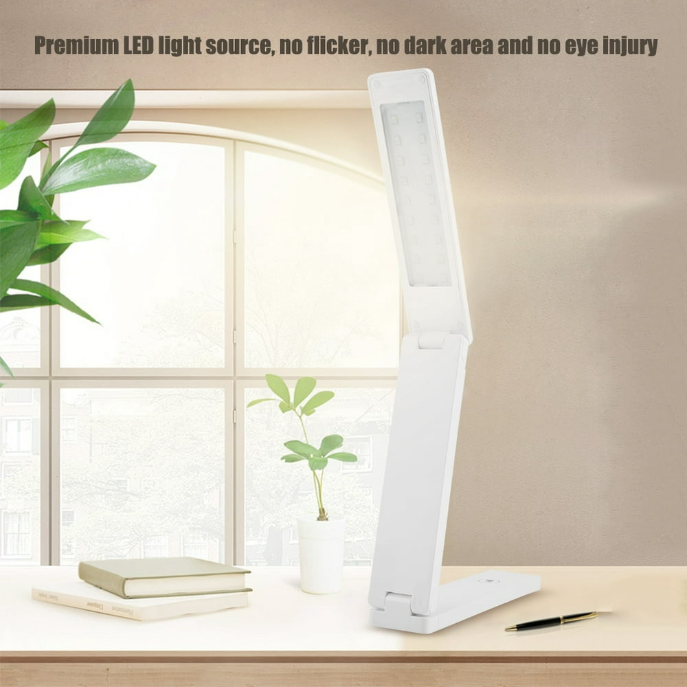 OTVIAP Sample Folding Desk Light Portable USB LED Table Lamp for