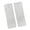White 16hole PU, variant on PU Leather Zippered Shoelace Inserts Waterproof Leather Zippered Shoelace Easy Installation for Hiking Boot Enhancement
