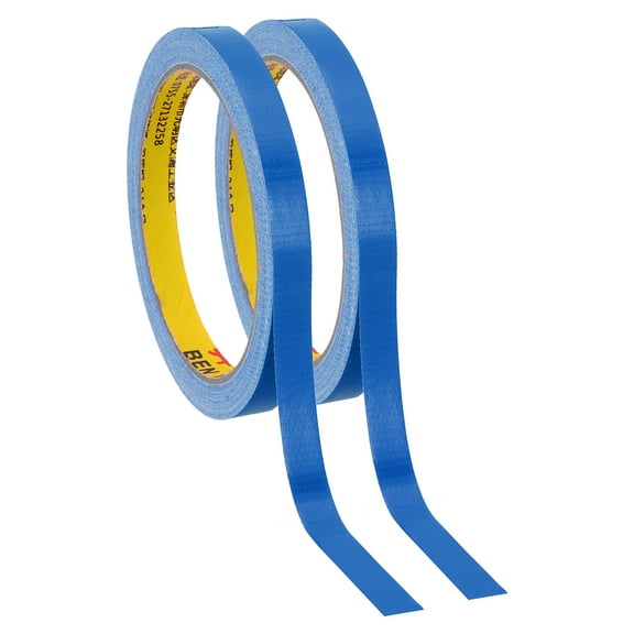 0.4"x0.01" Bookbinding Tape, 2 Roll 11 Yard Cloth Bookbinding Repair Tape Book Binding Tape Self Adhesive for Repairing Old Books, Blue