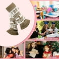 thumbnail image 6 of Hwkond Christmas Socks for Women Thickened Christmas Socks With Snowflake Deer Patterns Winter Warm Ankle Cuffs Cozy Knitted Leg Warmers Stacking Socks And Woolen Sock Covers For Fall Winter, 6 of 6