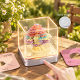 2027 3D Desk Calendar with LED Lights, Colourful Tree House Design ...