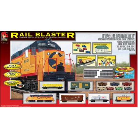 Life-Like Rail Blaster 6-Unit HO Scale Diesel Electric 