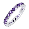 thumbnail image 3 of Amethyst Eternity Bands, 3 of 14