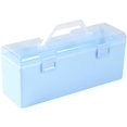 thumbnail image 1 of Brush Container Large Capacity Paint Brush Storage Box Long Paint Brush Case Paint Brush Holders for Student, 1 of 7