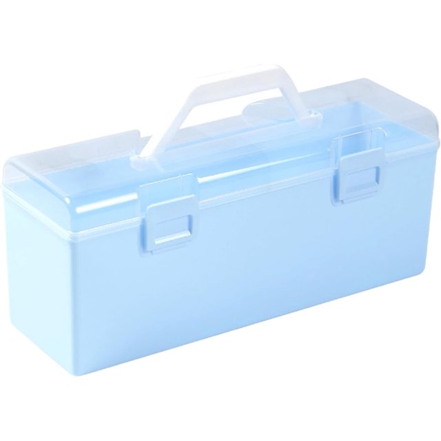 Brush Container Large Capacity Paint Brush Storage Box Long Paint Brush Case Paint Brush Holders for Student
