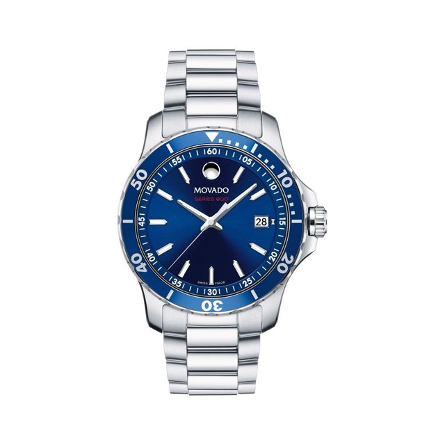 Movado 2600137 Série 800 Montre pour Homme en Acier Inoxydable 40 mm