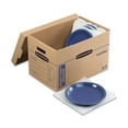 thumbnail image 4 of Smoothmove Kitchen Moving Kit, Medium, Half Slotted Container (hsc), 18.5" X 12.25" X 12", Brown Kraft/blue | Bundle of 5 Kits, 4 of 6