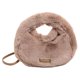 thumbnail image 3 of Bolso Hombro Felpa para Mujer Cruzado Esponjoso Mano (caqui), 3 of 9