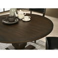 thumbnail image 4 of Roundhill Furniture Havre Pedestal Base Round Dining Table, Espresso, 4 of 5