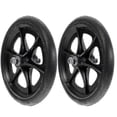 thumbnail image 2 of 2pcs Wheelchair Wheel 8 Inch Flexible Wheelchair Duty Wheel Wheelchair, 2 of 3
