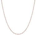 thumbnail image 1 of 14k Rose Gold Singapore Chain Necklace, 1.0mm, 20", 1 of 1