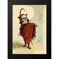 thumbnail image 2 of Frusius 14x18 Black Modern Framed Museum Art Print Titled - Red Death, 2 of 5