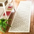 thumbnail image 2 of SAFAVIEH Palm Beach Sylvia Geometric Runner Rug, Natural/Ivory, 2' x 8', 2 of 7