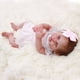 thumbnail image 4 of frágil completo de silicona 20 pulgadas baby Girl Doll Kids Bath Toy Appease Toy de Navidad Macarena Muñeca renacida de silicona completa, 4 of 8
