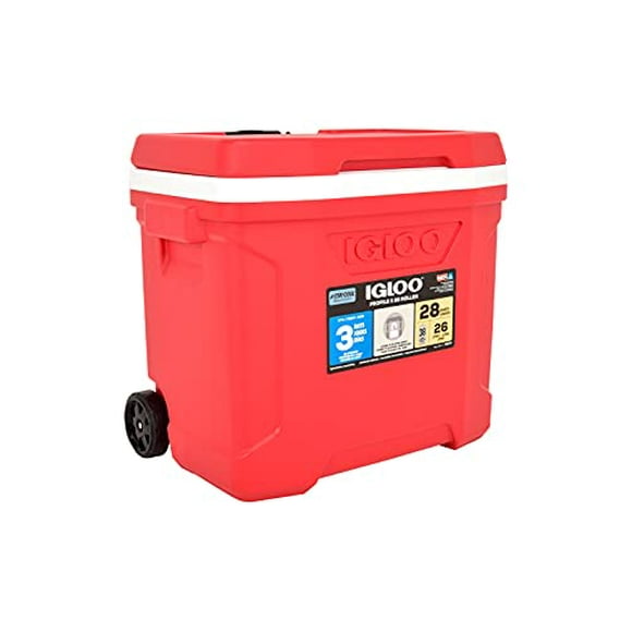 Igloo 12-16 Qt Profile Hardsided Insulated Lunch Cooler, 16 Qt Red