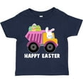 thumbnail image 3 of Inktastic Happy Easter Bunny Delivering Easter Eggs Boys or Girls Toddler T-Shirt, 3 of 5