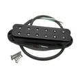 thumbnail image 4 of Yinanstore Guitar Pickup Single Coil Double Rails Pickup Accessory Metal Electric Guitar Part Replacement for Practice Performance Live black, 4 of 8