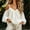 Khaki, variant on Womens Cold Shoulder Blouse V Neck Puff Sleeve Spaghetti Strap Loose Fit Flowy Shirt Casual Summer Vacation Beach Everyday Wear Date Blusa Mujer