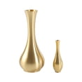 thumbnail image 1 of 2Pcs Desktop Brass Vase Decorative Mini Vase Flower Holder Adornment (Golden), 1 of 7