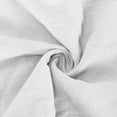 thumbnail image 4 of RXIRUCGD Men's Solid Color Drawstring Fashionable Casual Pants Full Length Pants, White, Size: 4XL, 4 of 5